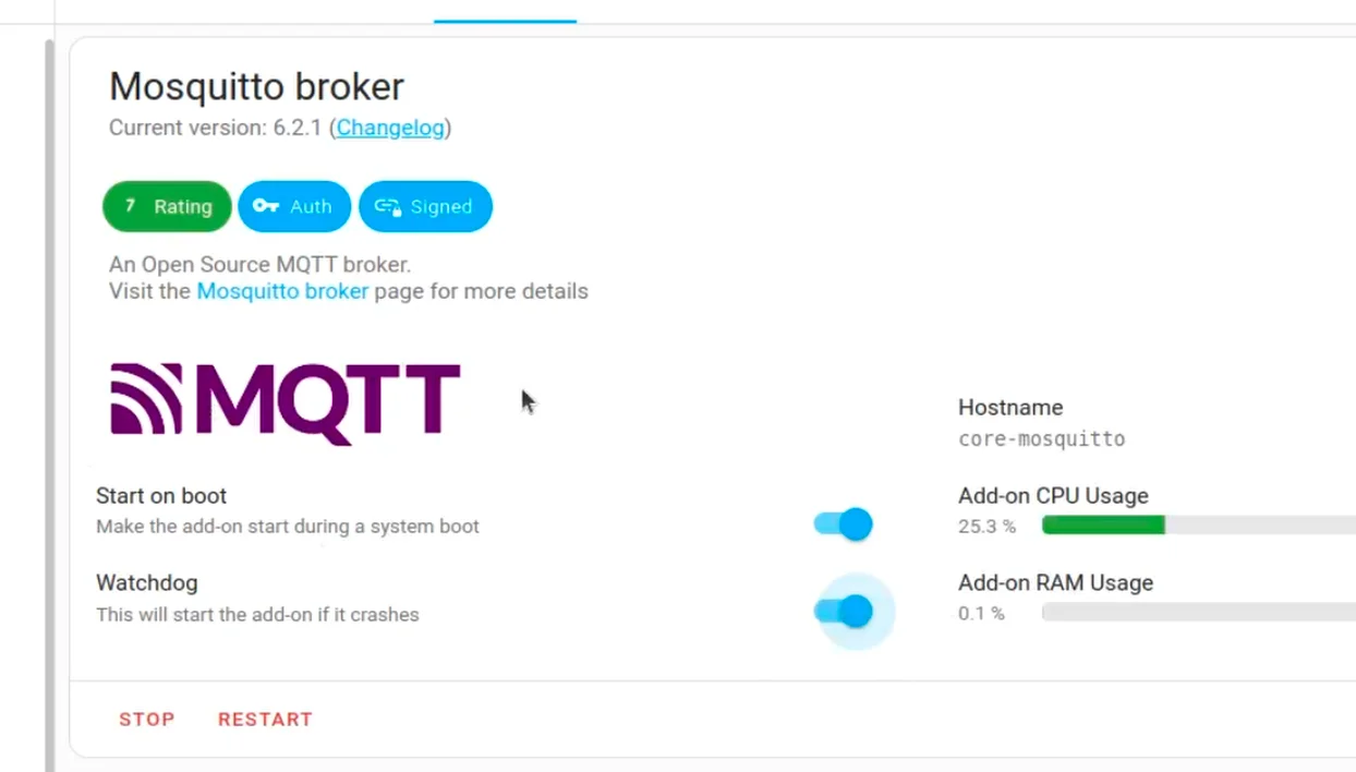 2-mqtt-addon-started