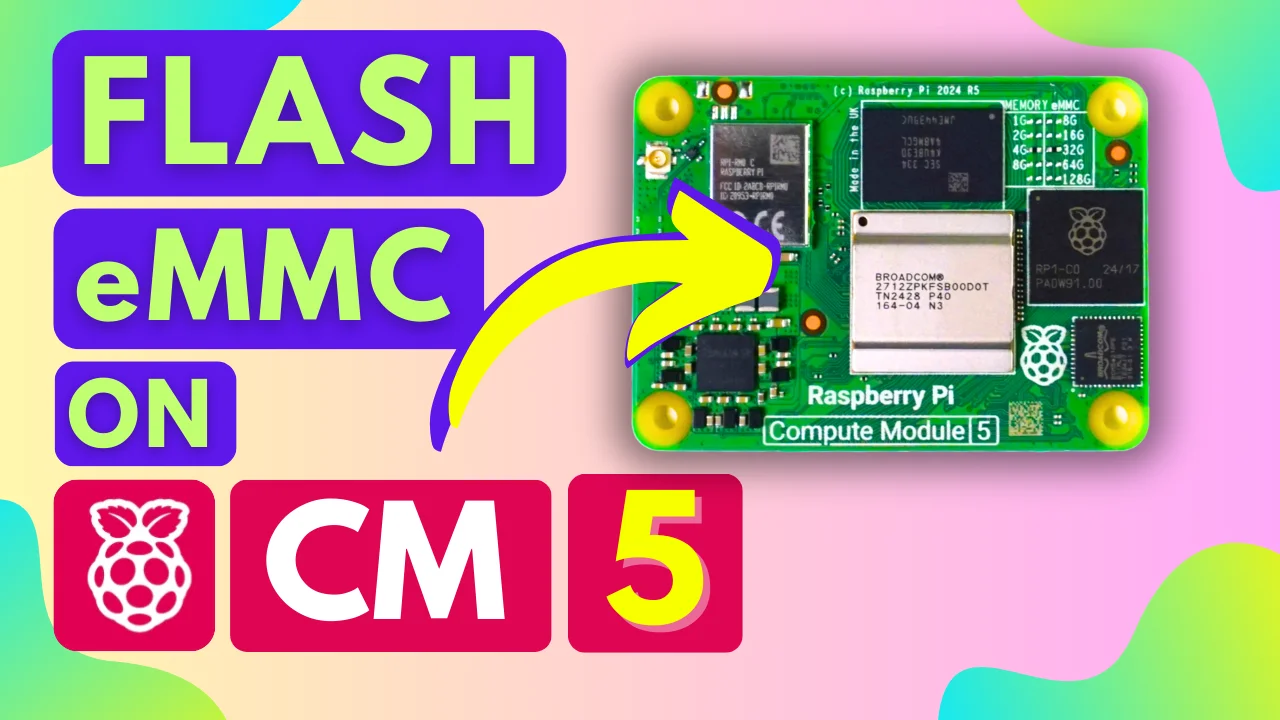 How to Install OS on Raspberry Pi Compute Module 5 with eMMC Storage