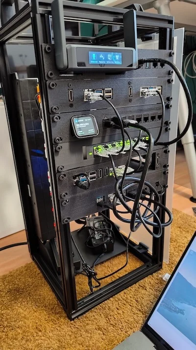 10 inch rack