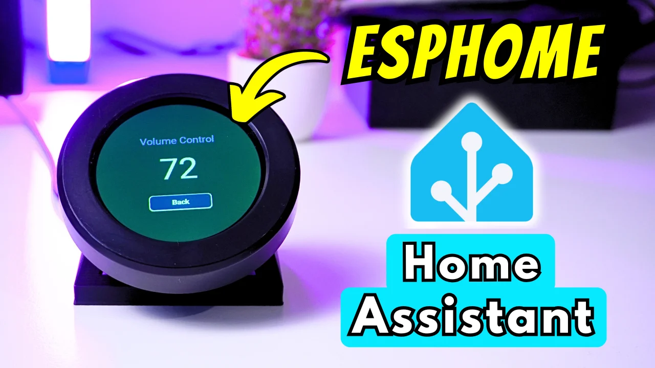 A Rotary Display as My Home Assistant Knob: Elecrow CrowPanel 2.1" ESP32 rotary display