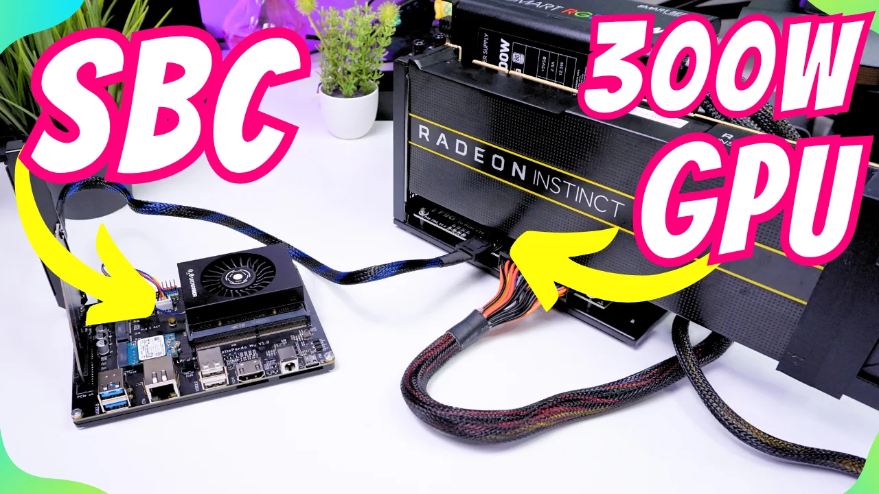 Running an AMD Instinct MI50 on a LattePanda Mu Lite (OCuLink eGPU) for Local LLMs