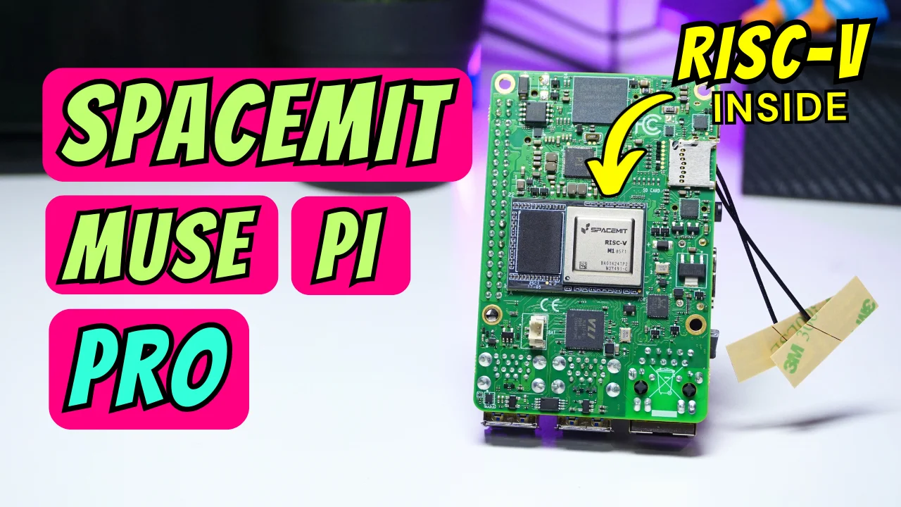 Muse Pi Pro (Spacemit K1 / M1) – My First Real RISC-V Experience