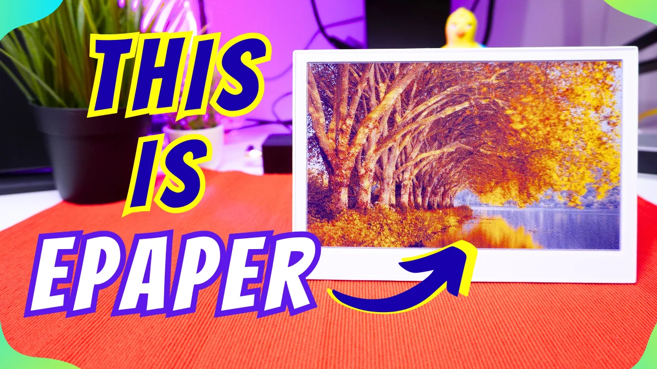 My Hands-On with a 7.3″ Color ePaper Display (Seeed Studio reTerminal E1002)