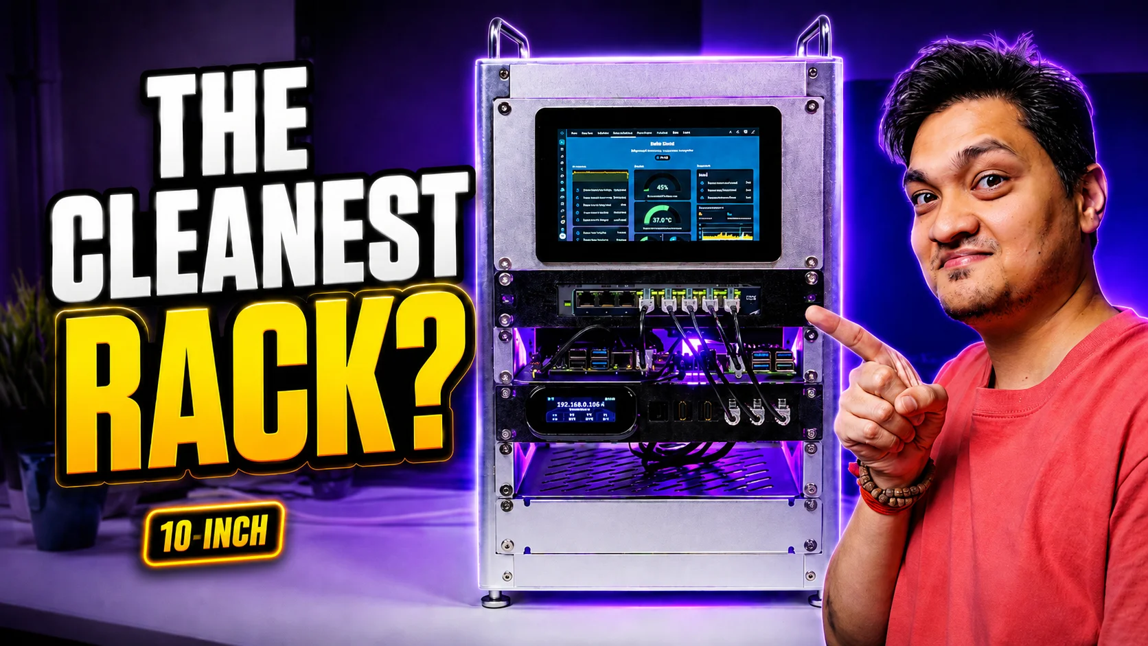Waveshare HomeRack 8U Review – Premium 10-Inch Mini Server Rack for a Home Lab
